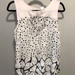 Club Monaco Silk tank
